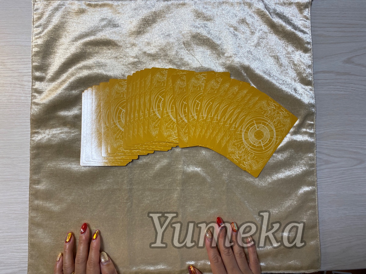 Yumeka　タロットカード　やり方　初心者　横に広げる　ワンオラクル